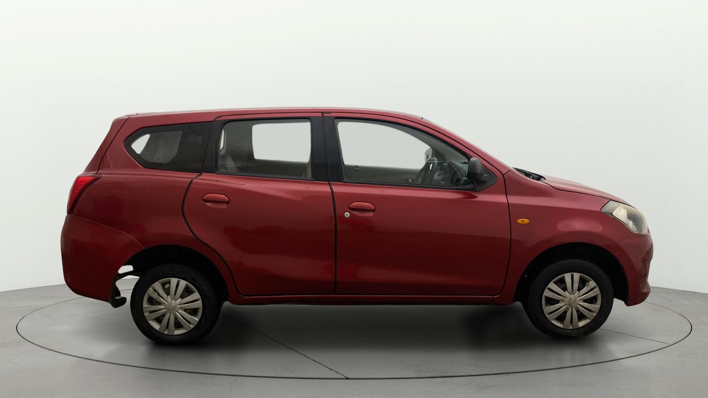 2017 Datsun Go Plus T, Petrol, Manual, 85,208 km, Right Side View