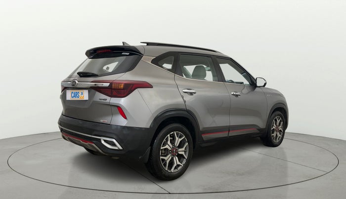 2020 KIA SELTOS GTX PLUS DCT 1.4 PETROL, Petrol, Automatic, 76,533 km, Right Back Diagonal
