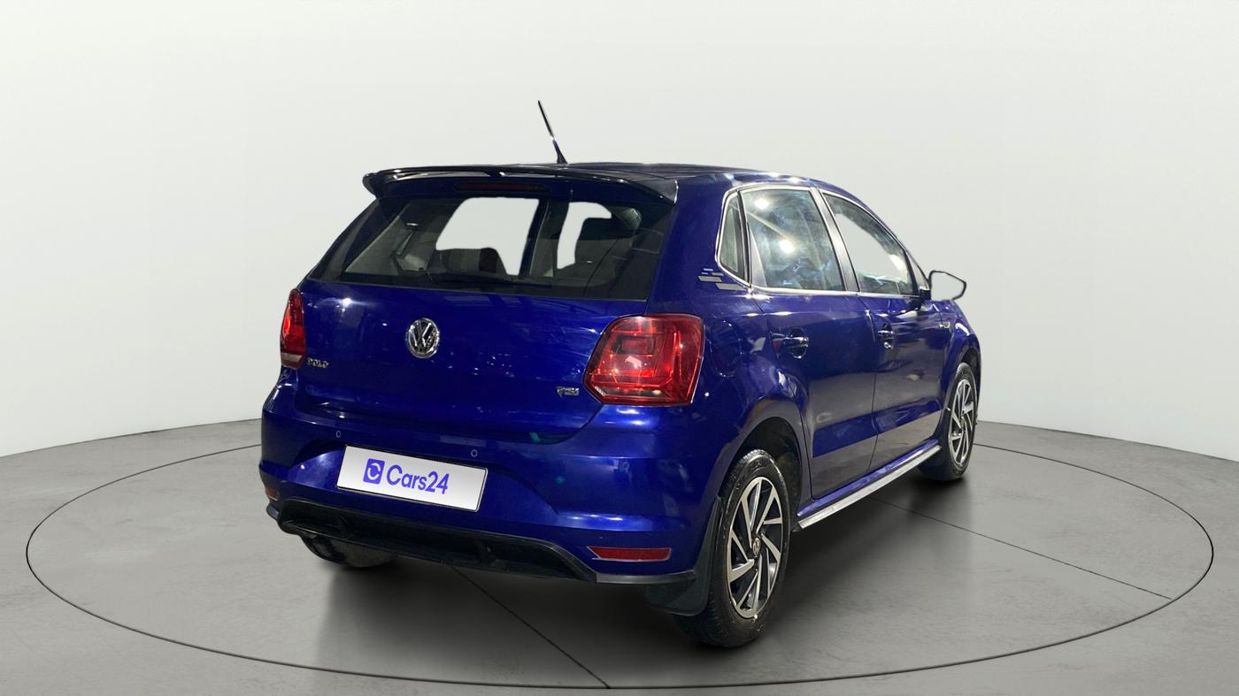2021 Volkswagen Polo COMFORTLINE 1.0L TSI, Petrol, Manual, 17,849 km, Right Back Diagonal