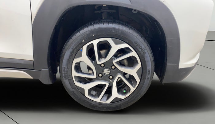 2023 Maruti FRONX ALPHA 1.0L TURBO 6 AT, Petrol, Automatic, 60,385 km, Right Front Wheel