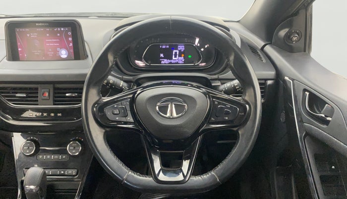 2022 Tata NEXON XZA PLUS DIESEL DARK EDITION, Diesel, Automatic, 25,217 km, Steering Wheel Close Up