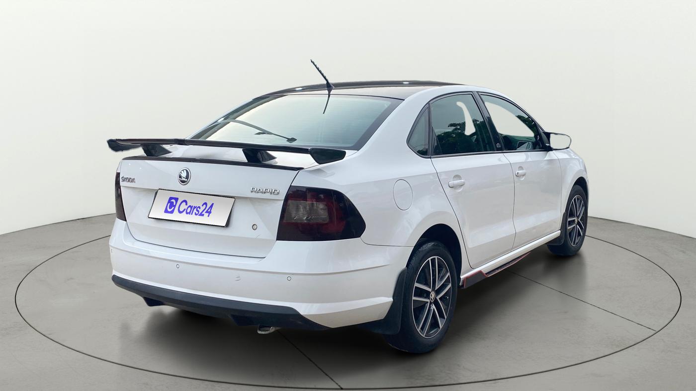 2020 Skoda Rapid STYLE TSI, Petrol, Manual, 43,697 km, Right Back Diagonal
