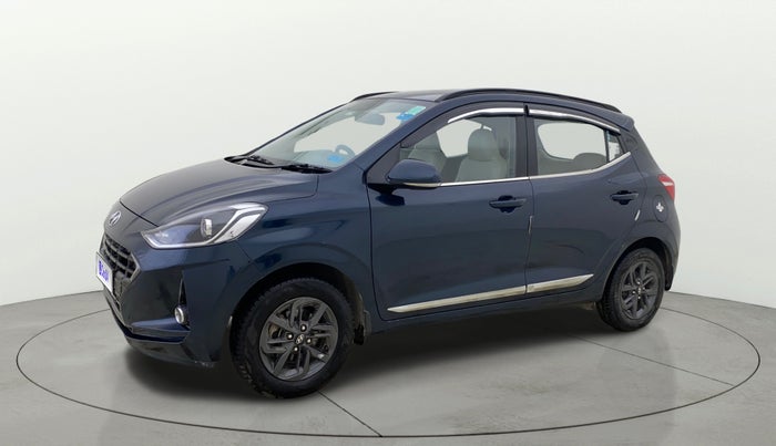 2021 Hyundai GRAND I10 NIOS SPORTZ AMT 1.2 KAPPA VTVT, Petrol, Automatic, 27,058 km, Left Front Diagonal