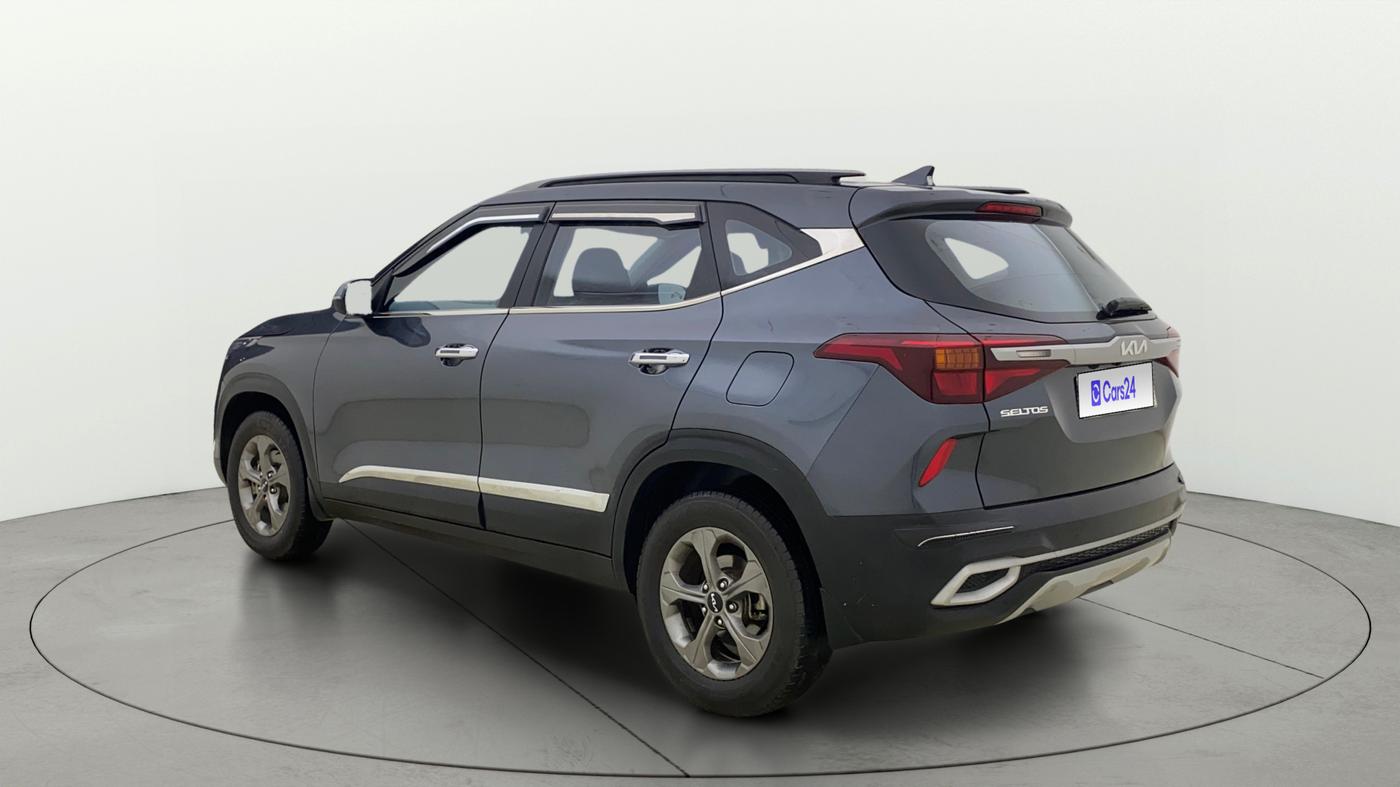 2023 KIA SELTOS HTK PLUS 1.5 IMT, Petrol, Manual, 57,715 km, Left Back Diagonal