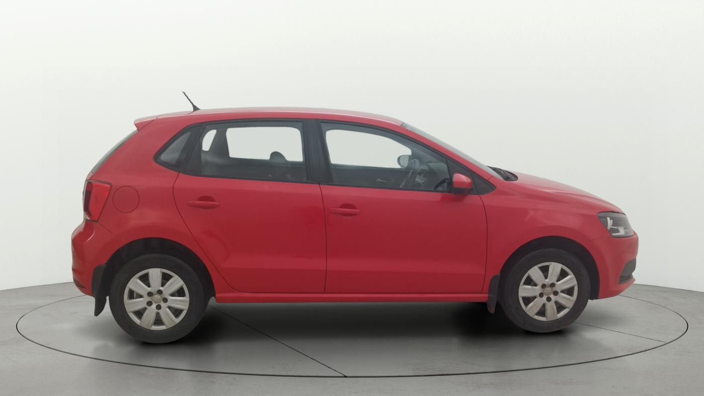 2018 Volkswagen Polo TRENDLINE 1.0L, Petrol, Manual, 43,491 km, Right Side View