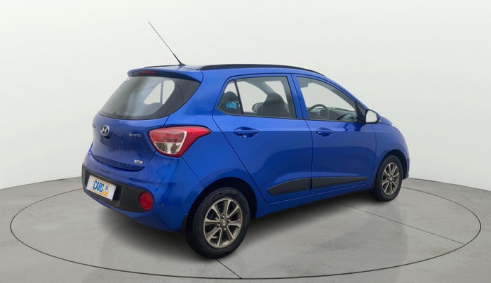 2017 Hyundai Grand i10 SPORTZ (O) 1.2 KAPPA VTVT, Petrol, Manual, 20,422 km, Right Back Diagonal