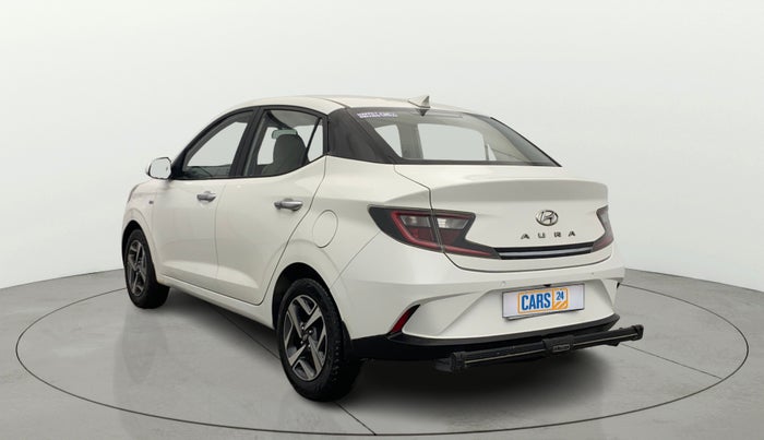 2020 Hyundai AURA SX PLUS 1.2 AMT CRDI, Diesel, Automatic, 45,704 km, Left Back Diagonal
