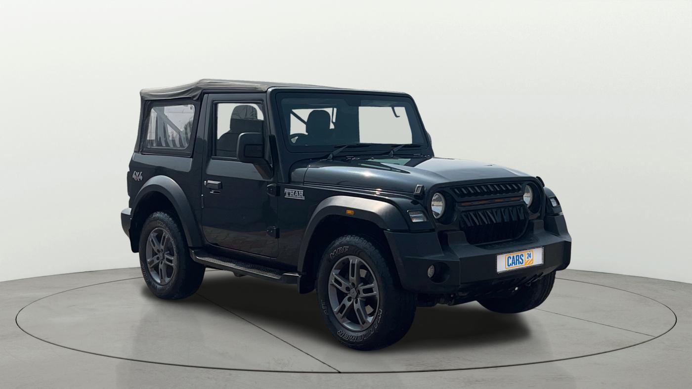 2023 Mahindra Thar LX D 4WD MT CONVERTIBLE, Diesel, Manual, 73,165 km, Right Front Diagonal
