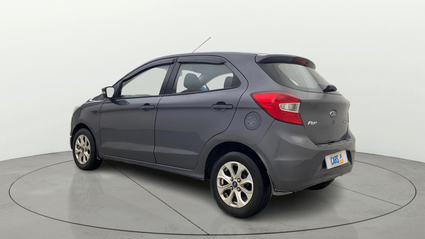 2017 Ford New Figo TITANIUM 1.5 PETROL AT, Petrol, Automatic, 81,682 km, Left Back Diagonal