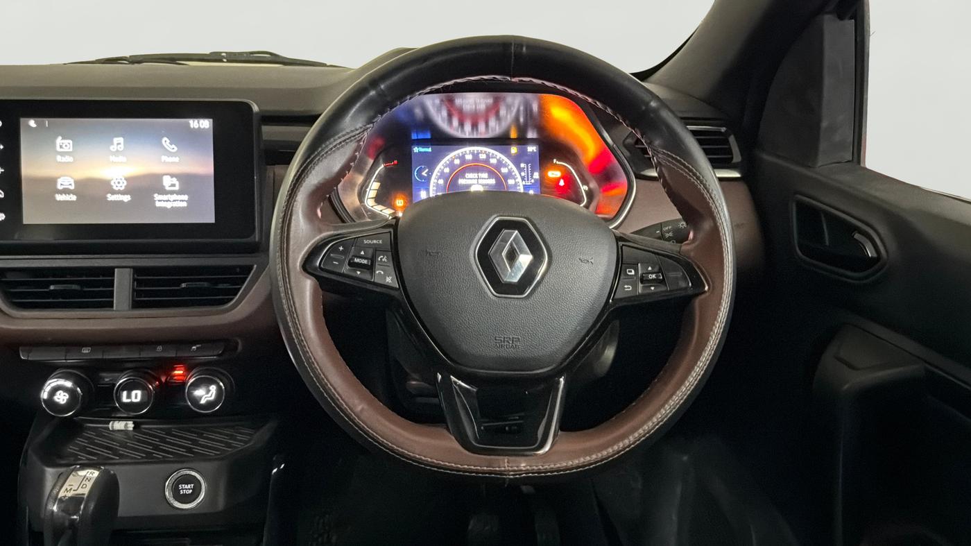 2023 Renault Kiger RXZ AMT, Petrol, Automatic, 21,819 km, Steering Wheel Close Up