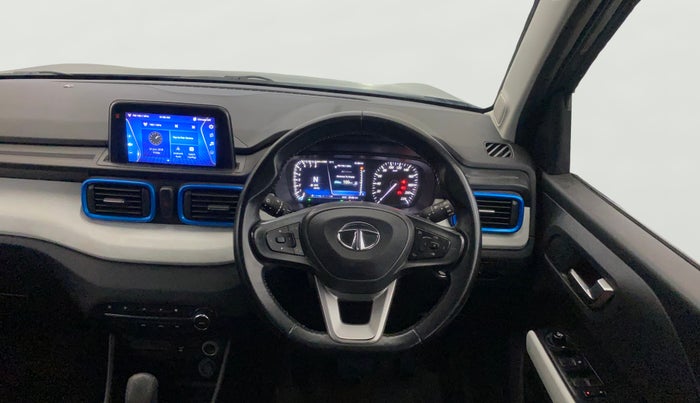 2021 Tata PUNCH CREATIVE AMT 1.2 RTN DUAL TONE, Petrol, Automatic, 20,179 km, Steering Wheel Close Up