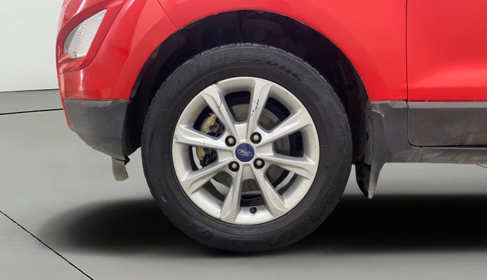 2019 Ford Ecosport TITANIUM 1.5L PETROL, Petrol, Manual, 1,00,313 km, Left Front Wheel