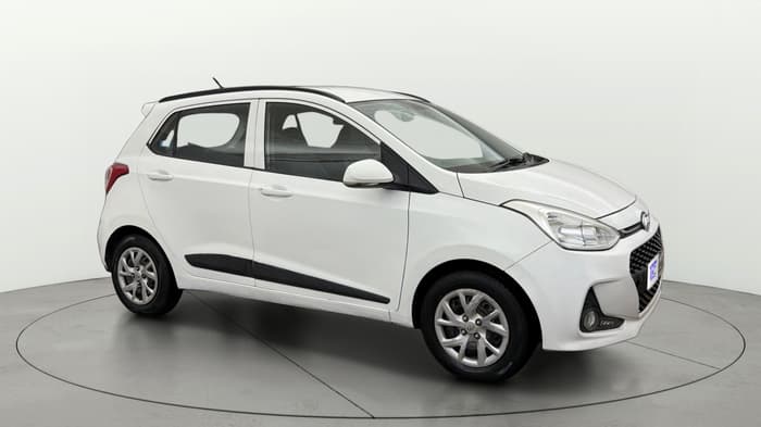 2019 Hyundai Grand i10 SPORTZ 1.2 KAPPA VTVT, Petrol, Manual, 62,870 km, Right Front Diagonal