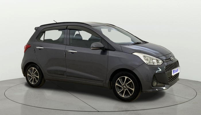 2017 Hyundai Grand i10 ASTA 1.2 KAPPA VTVT, CNG, Manual, 38,264 km, Right Front Diagonal