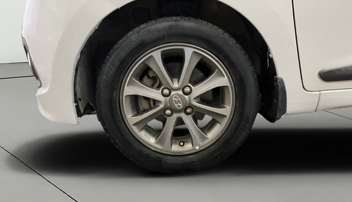 2014 Hyundai Grand i10 ASTA (O) 1.2 KAPPA VTVT, Petrol, Manual, 71,993 km, Left Front Wheel