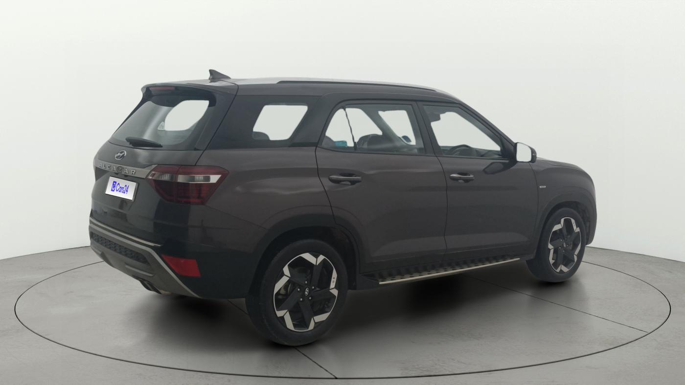 2021 Hyundai ALCAZAR PLATINUM(O) 7STR 1.5 AT, Diesel, Automatic, 52,880 km, Right Back Diagonal