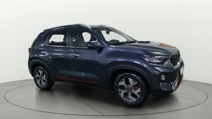 2020 KIA SONET GTX PLUS 1.0 IMT, Petrol, Manual, 36,292 km, Right Front Diagonal