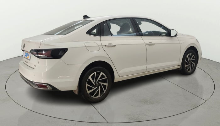 2022 Volkswagen VIRTUS TOPLINE TSI 1.0 AT, Petrol, Automatic, 11,979 km, Right Back Diagonal