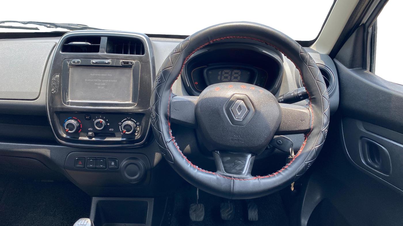 2017 Renault Kwid RXT 1.0, Petrol, Manual, 22,039 km, Steering Wheel Close Up