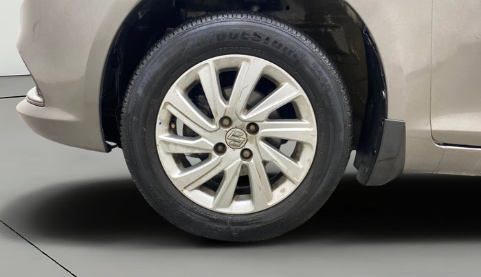 2016 Maruti Swift Dzire ZXI, Petrol, Manual, 96,441 km, Left Front Wheel