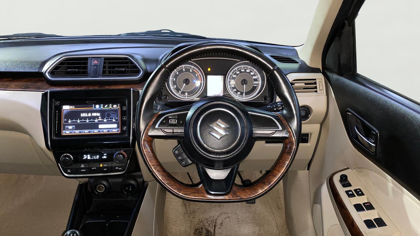 2017 Maruti Dzire ZXI PLUS, Petrol, Manual, 24,046 km, Steering Wheel Close Up