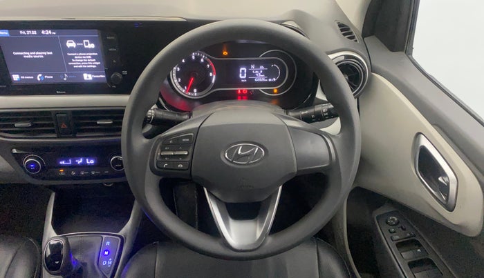 2020 Hyundai GRAND I10 NIOS SPORTZ AMT 1.2 KAPPA VTVT, Petrol, Automatic, 1,02,592 km, Steering Wheel Close Up