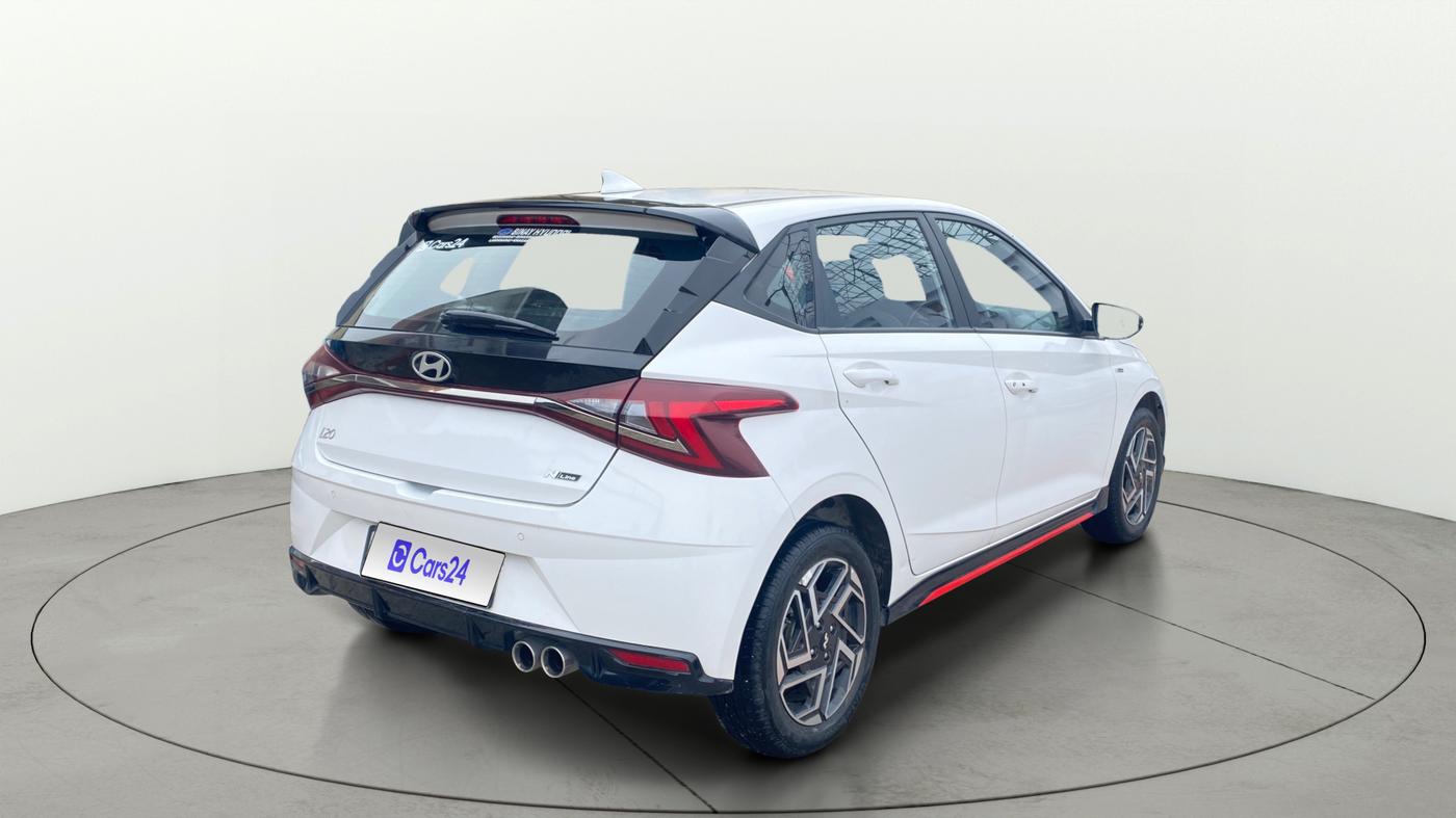2023 Hyundai NEW I20 N LINE N8 1.0 TURBO DCT, Petrol, Automatic, 6,602 km, Right Back Diagonal