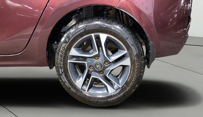 2020 Tata TIGOR XZA PLUS PETROL, Petrol, Automatic, 36,098 km, Left Rear Wheel