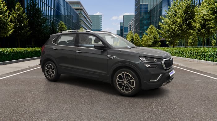 2023 Skoda KUSHAQ STYLE 1.0L TSI AT, Petrol, Automatic, 22,453 km, Right Front Diagonal