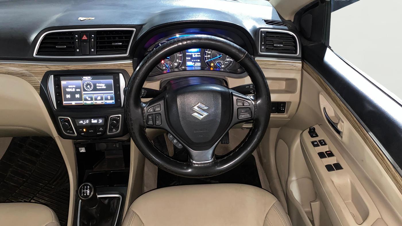 2021 Maruti Ciaz ALPHA 1.5 SHVS PETROL, Petrol, Manual, 20,764 km, Steering Wheel Close Up