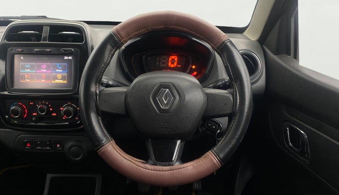 2018 Renault Kwid RXT 1.0 (O), Petrol, Manual, 33,197 km, Steering Wheel Close Up