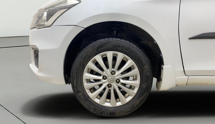 2017 Maruti Ciaz ZETA 1.4  MT PETROL, Petrol, Manual, 1,01,901 km, Left Front Wheel