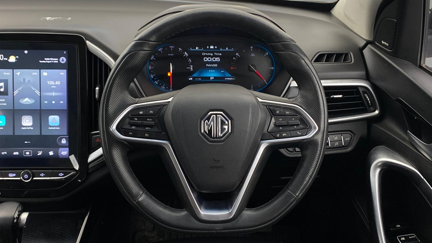 2022 MG HECTOR SHARP 1.5 PETROL CVT, Petrol, Automatic, 47,798 km, Steering Wheel Close Up