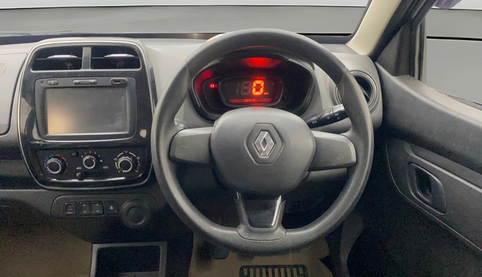 2017 Renault Kwid RXL 1.0, Petrol, Manual, 30,545 km, Steering Wheel Close Up