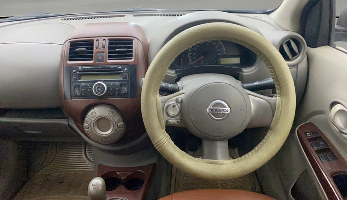 2012 Nissan Sunny XL DIESEL, Diesel, Manual, 1,18,590 km, Steering Wheel Close Up