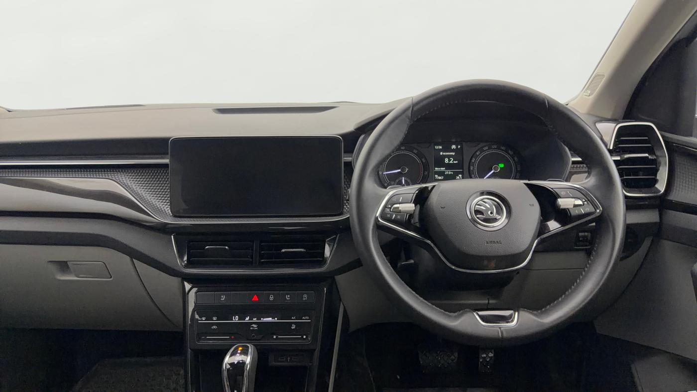 2021 Skoda KUSHAQ STYLE 1.5L TSI DSG, Petrol, Automatic, 77,856 km, Steering Wheel Close Up