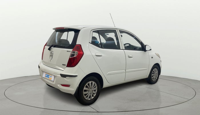 2013 Hyundai i10 SPORTZ 1.2, Petrol, Manual, 63,178 km, Right Back Diagonal