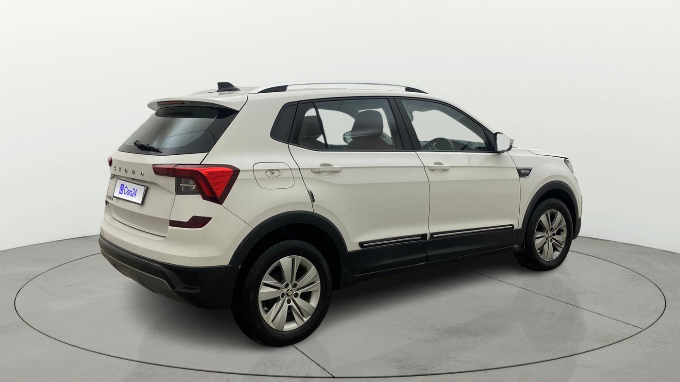 2022 Skoda KUSHAQ AMBITION 1.0L TSI MT, Petrol, Manual, 40,182 km, Right Back Diagonal
