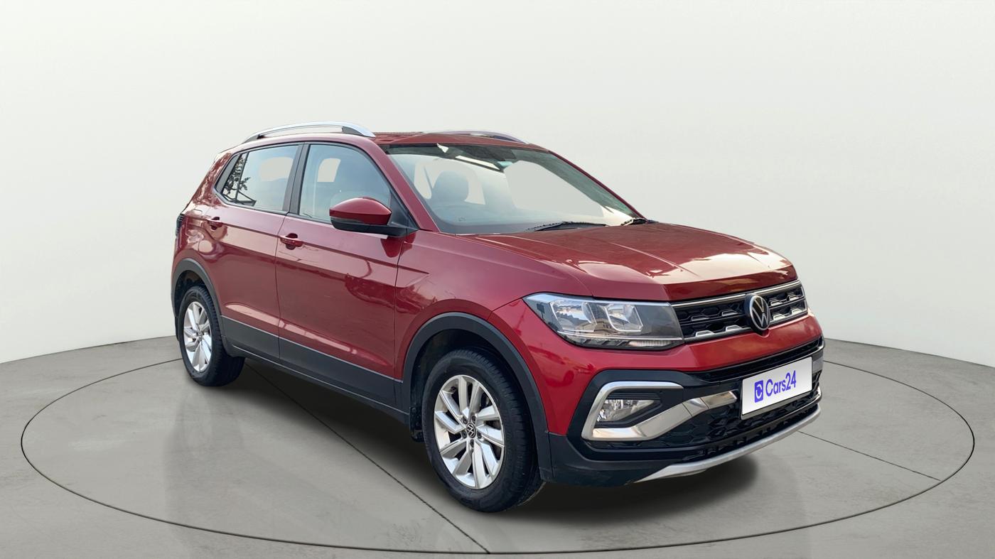 2022 Volkswagen TAIGUN HIGHLINE 1.0 TSI AT, Petrol, Automatic, 56,067 km, Right Front Diagonal
