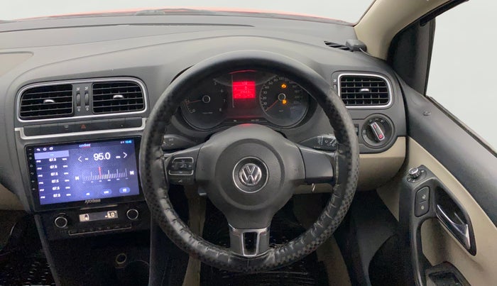2013 Volkswagen Polo HIGHLINE1.2L, Petrol, Manual, 69,600 km, Steering Wheel Close Up