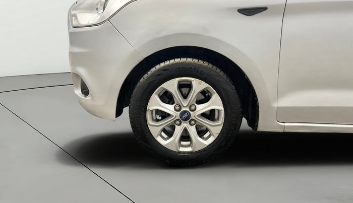 2017 Ford Figo Aspire TITANIUM 1.2 PETROL, CNG, Manual, 77,619 km, Left Front Wheel