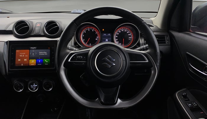 2021 Maruti Swift ZXI AMT, Petrol, Automatic, 65,525 km, Steering Wheel Close Up