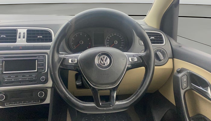 2015 Volkswagen Polo HIGHLINE1.2L, Petrol, Manual, 36,832 km, Steering Wheel Close Up