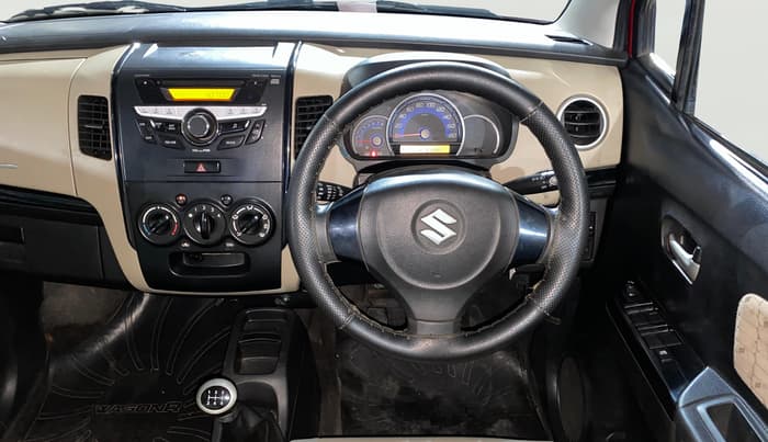 2018 Maruti Wagon R 1.0 VXI, Petrol, Manual, 31,059 km, Steering Wheel Close Up