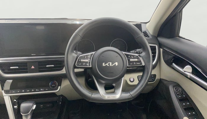 2022 KIA SELTOS HTX IVT 1.5 PETROL, Petrol, Automatic, 31,509 km, Steering Wheel Close Up