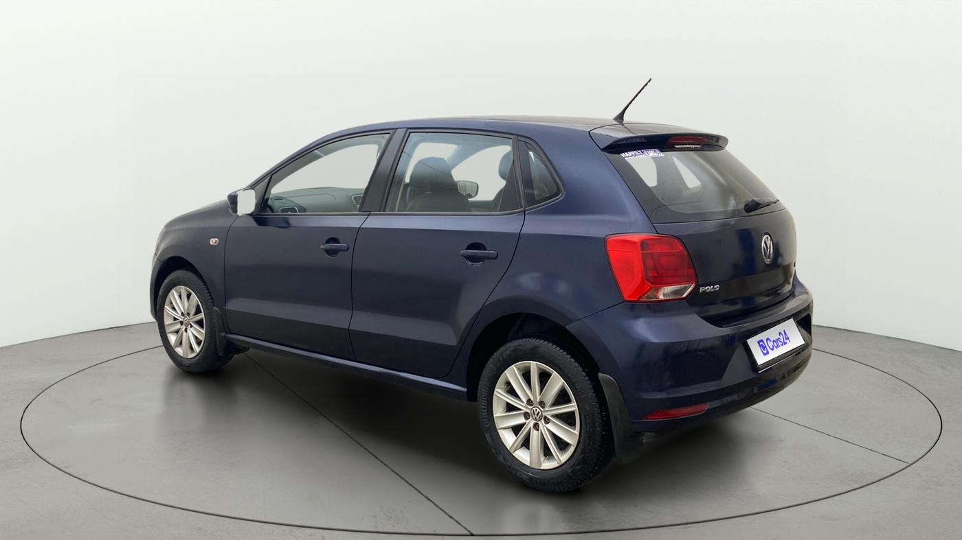 2015 Volkswagen Polo HIGHLINE1.5L, Diesel, Manual, 89,343 km, Left Back Diagonal