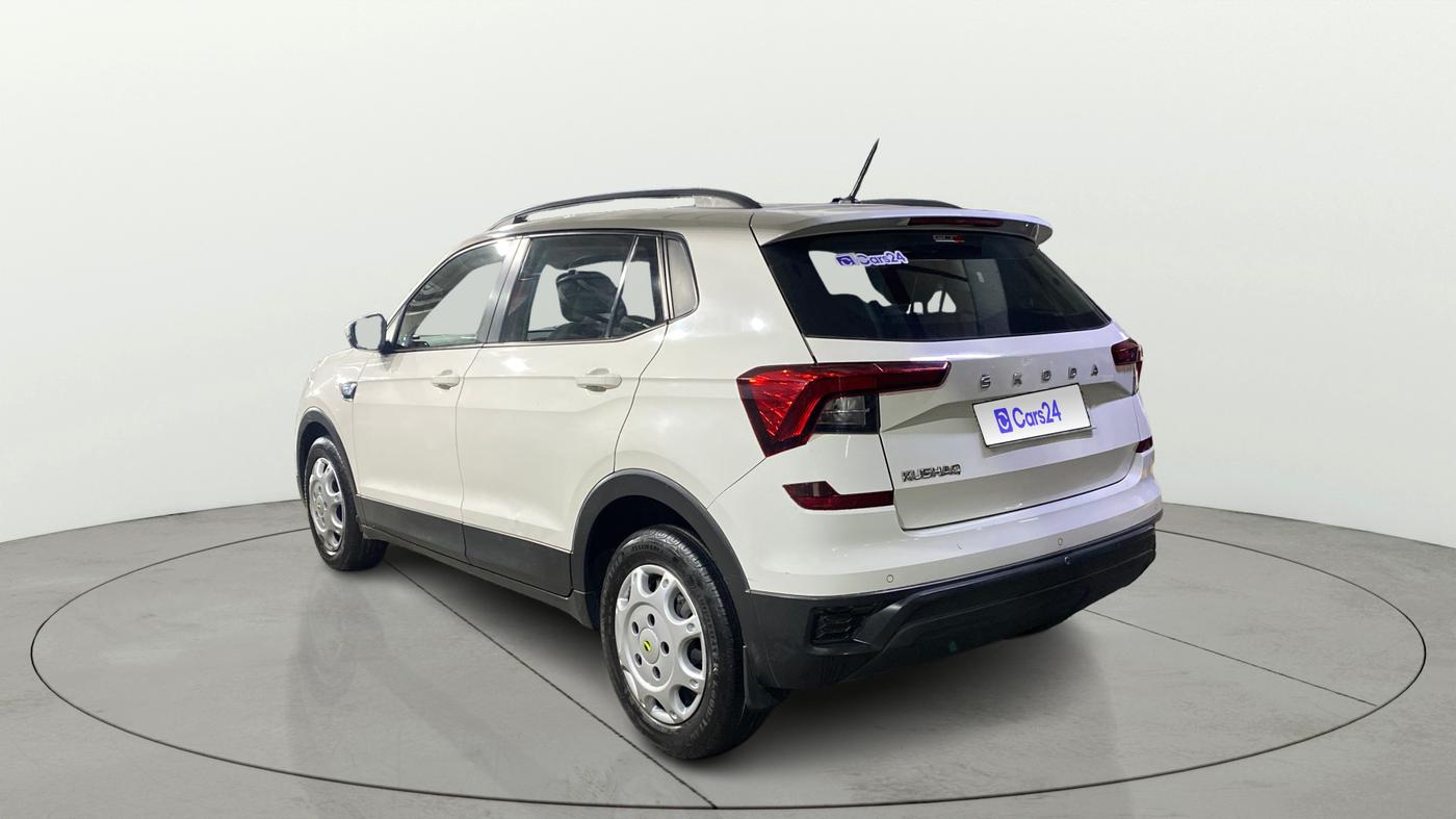 2022 Skoda KUSHAQ ACTIVE 1.0L TSI MT, Petrol, Manual, 28,539 km, Left Back Diagonal