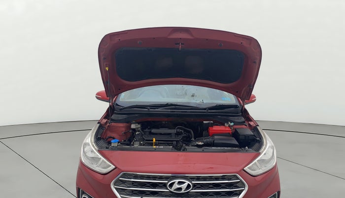 2018 Hyundai Verna 1.4 EX PETROL, Petrol, Manual, 77,257 km, Open Bonet