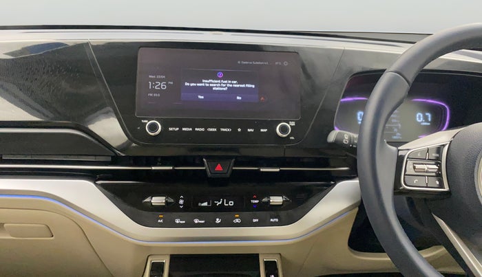 2023 KIA CARENS LUXURY PLUS 1.5 DIESEL AT 7 STR, Diesel, Automatic, 13,641 km, Air Conditioner