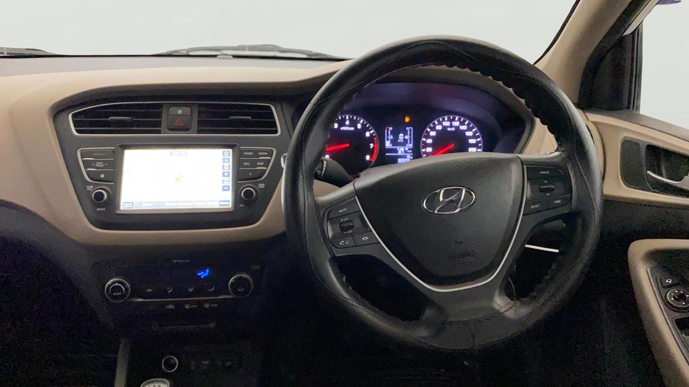 2018 Hyundai Elite i20 ASTA 1.2, Petrol, Manual, 38,843 km, Steering Wheel Close Up